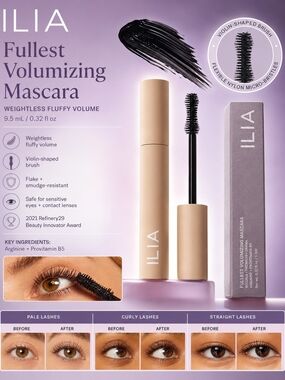 ILIA Fullest Volumizing Mascara